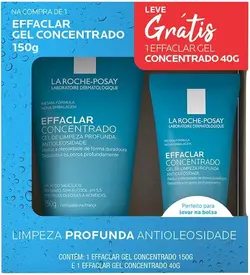 KIT EFFACLAR GEL CONCENTRADO 1 EFFACLAR GEL CONCENTRADO 150G + 1 EFFACLAR GEL CONCENTRADO 50G