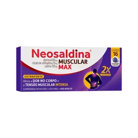 NEOSALDINA MUSCULAR MAX 16 COMPRIMIDOS