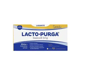 LACTO PURGA 5MG 12 COMPRIMIDOS