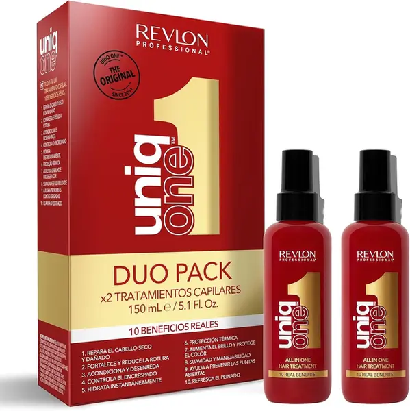 KIT DUO PACK REVLON UNIQ ONE CONTÉM 2 UNIDADES 150ML CADA