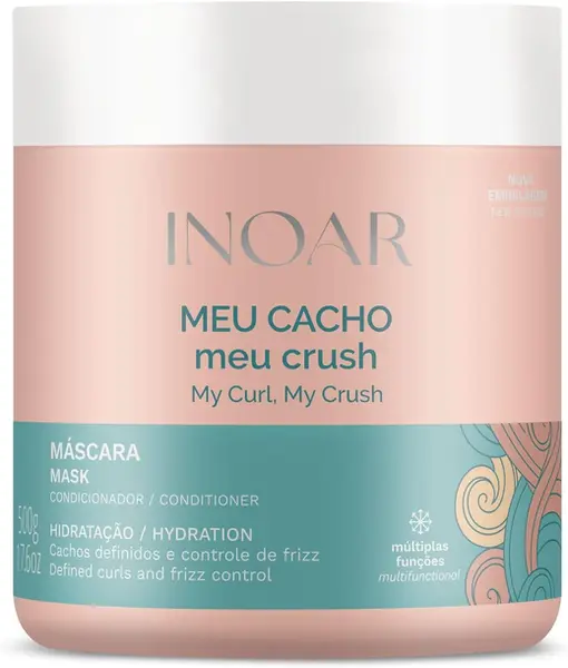 MÁSCARA INOAR MEU CACHO MEU CRUSH 500G