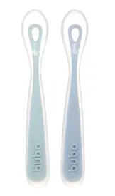 KIT COLHER SILICONE BUBA AZUL C/2 REF18829