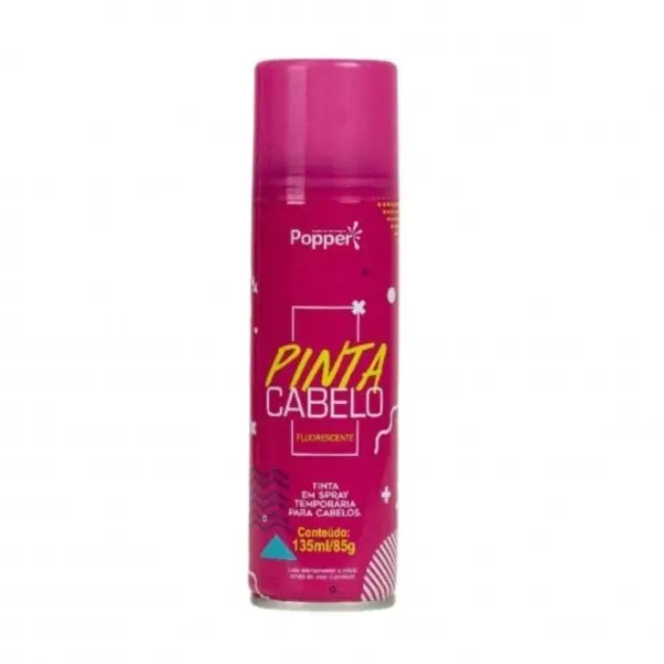 SPRAY PINTA CABELO POPPER ROSA 150ML