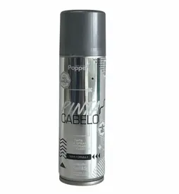 SPRAY PINTA CABELO POPPER PRATA 150ML