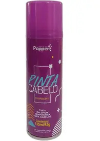 SPRAY PINTA CABELO POPPER ROXO 150ML