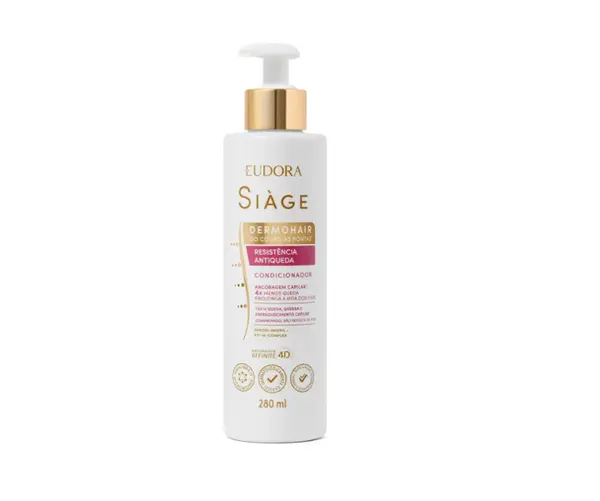 CONDICIONADOR SIAGE EUDORA DERMOHAIR ANTIQUEDA 280ML