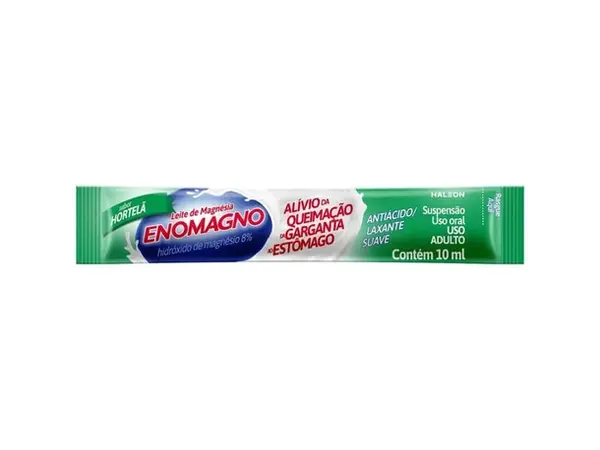 LEITE DE MAGNESIA ENO MAGNO HORTELA SUSP C/1 SACHE