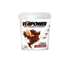 PASTA DE AMENDOIM VITAPOWER SHOT PROTEIN 450G