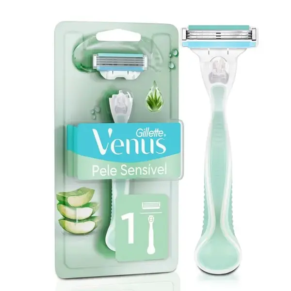 APARELHO GILLETTE WOMAN VENUS PELE SENSÍVEL 1 UNIDADE