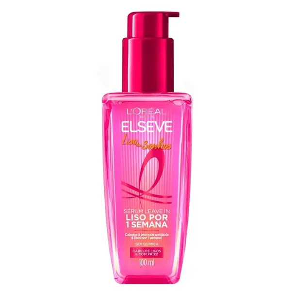 SÉRUM LEAVE-IN ELSEVE LISO DOS SONHOS 100ML
