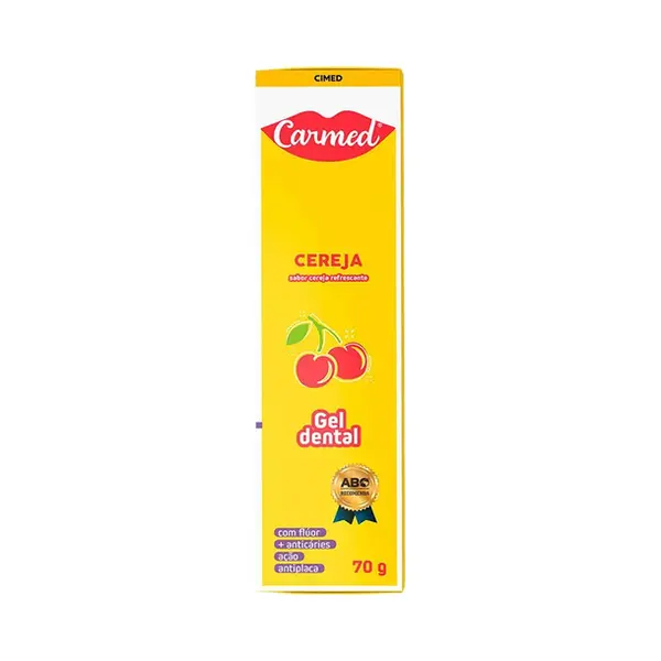 GEL DENTAL CARMED CEREJA 70G