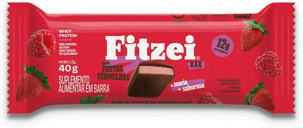 BARRA FITZEI SABOR FRUTAS VERMELHAS 40G