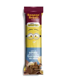 BARRA BANANA MINIONS COM COBERTURA DE CHOCOLATE 22G