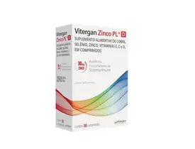 VITERGAN ZINCO D C/30 CPR