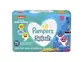 LENÇO UMEDECIDO PAMPERS BABY SHARK  CONTÉM 4 PACOTES COM 48 UNIDADES