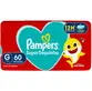 FRALDA PAMPERS SUPERSEQUINHA BABY SHARK TAMANHO G 60 UNIDADES