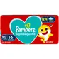 FRALDA PAMPERS SUPERSEQUINHA BABY SHARK TAMANHO XG 56 UNIDADES