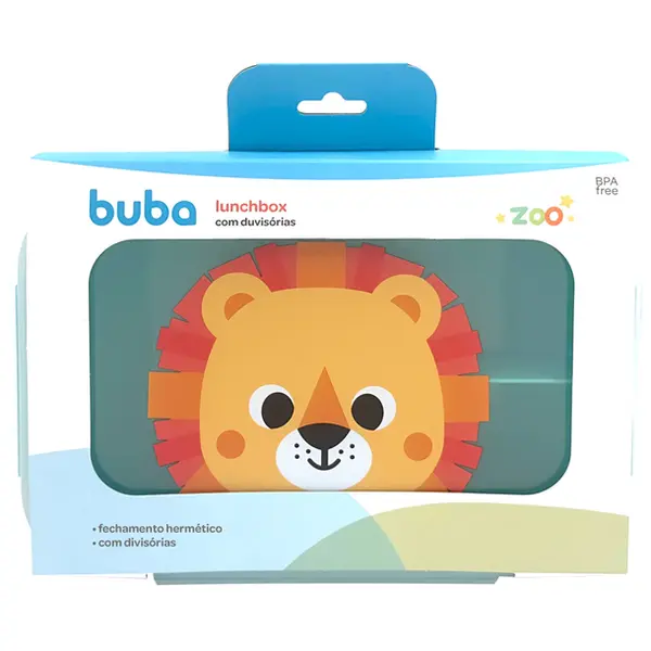 LUNCHBOX BUBA ZOO LEAO REF 19721