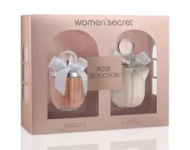KIT COL WOMEN SECRET ROSE SEDUCTION         COLONIA + LOCAO CORPORAL