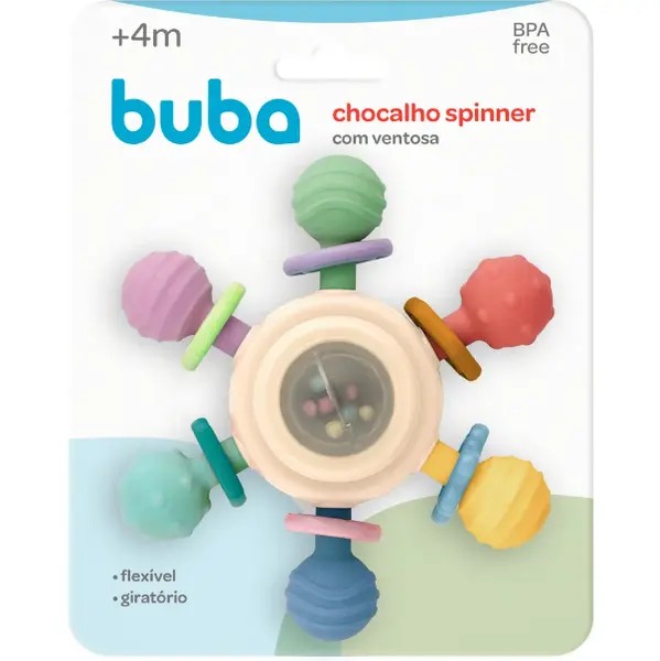 MORDEDOR SPINNER BUBA C/ VENTOSA REF 19688