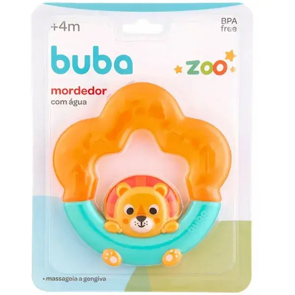 MORDEDOR COM AGUA BUBA ZOO LEAO REF 19621