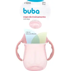 COPO TREINAMENTO COM ALÇA ROSA BUBA REF18868