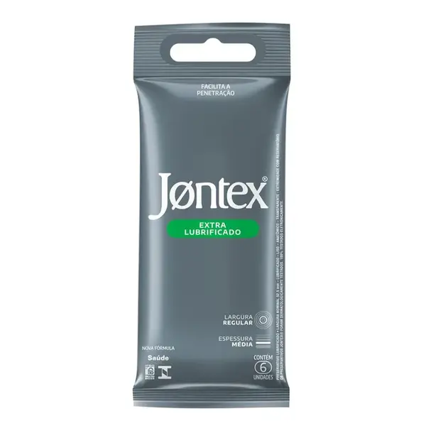 PRESERV JONTEX EXTRA LUBRIFICADO C/6 UN