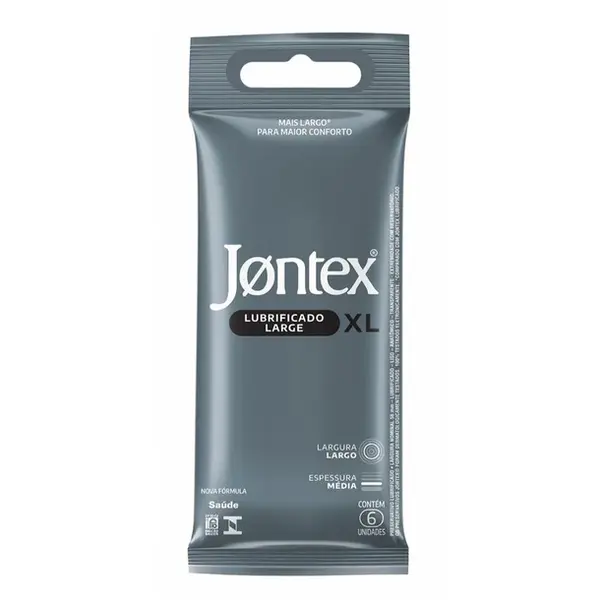 PRESERV JONTEX LUBRIFICADO LARGE XL C/6