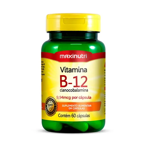 VITAMINA B12 MAXINUTRI C/60 CAPS