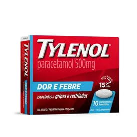 TYLENOL 500MG C/10 CPR