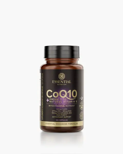 COQ10 + OMEGA + VITAMINA E C/120 CAPS