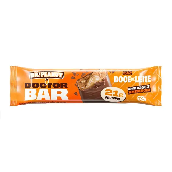 BARRA DR PEANUT DOCE DE LEITE 62G