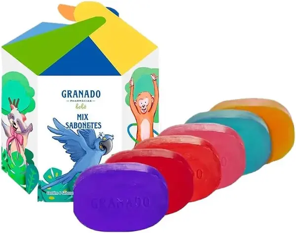 KIT SABONETES GRANADO BEBE C/6 UN