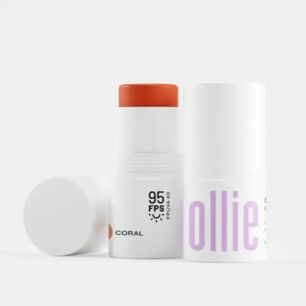 OLLIE BASTÃO 3 EM 1 FPS95 CORAL 4,5G