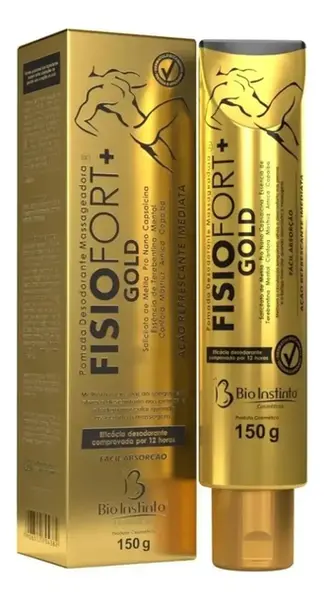FISIOFORT GOLD POMADA MASSAGEADORA 150G