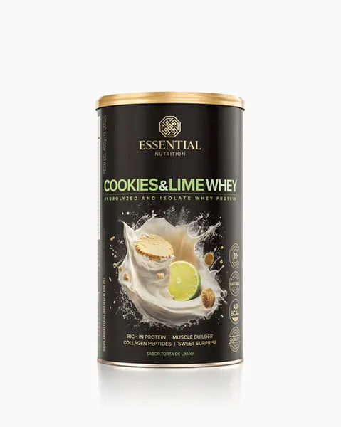 COOKIES & LIME WHEY PROTEIN TORTA DE LIMAO 405G