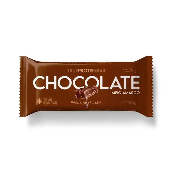BARRA DE TAMARA TRUE SOURCE CHOCOLATE MEIO AMARGO 35G