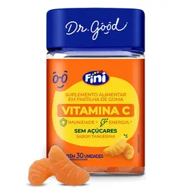 VITAMINA C DR GOOD FINI TANGERINA C/30 UN