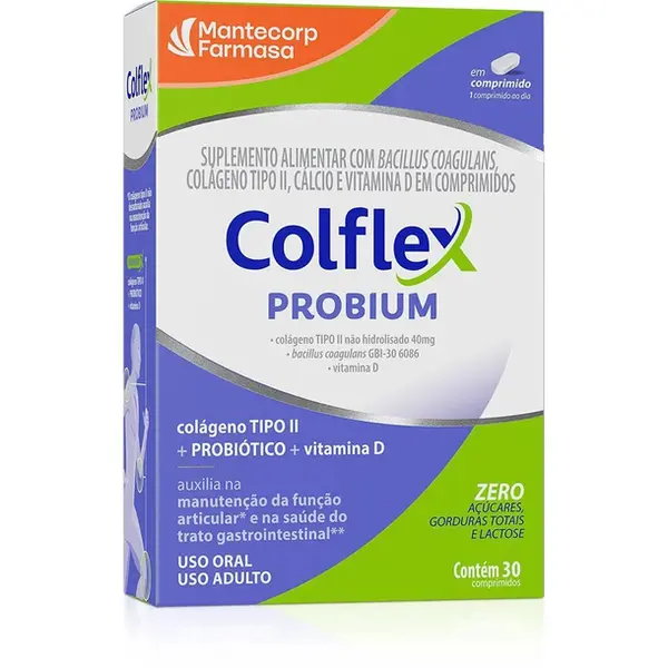 COLFLEX PROBIUM 30 COMPRIMIDOS