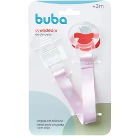 PRENDEDOR CHUPETA BUBA ESTRELA ROSA REF 20948