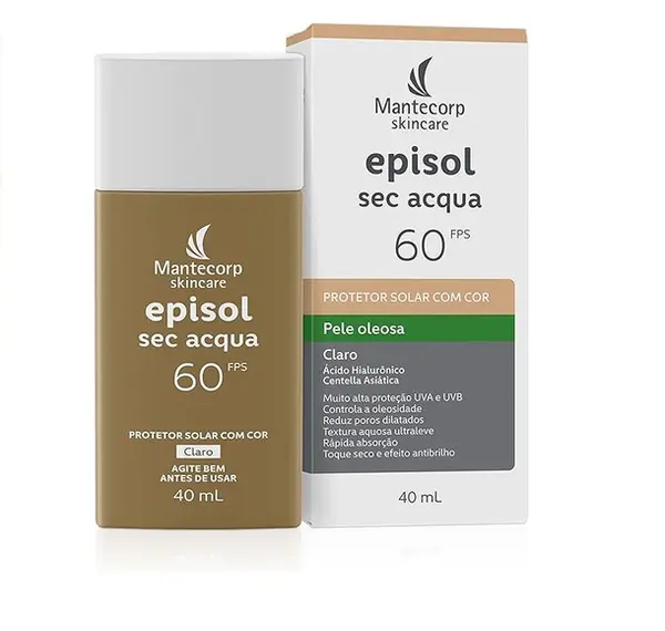 EPISOL SEC ACQUA FPS60 CLARO 40ML