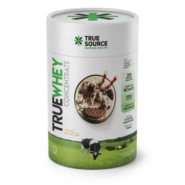WHEY TRUE SOURCE ZERO LACTOSE COOKIES 900G