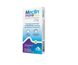 MECLIN MOVE 25MG 5 COMPRIMIDOS