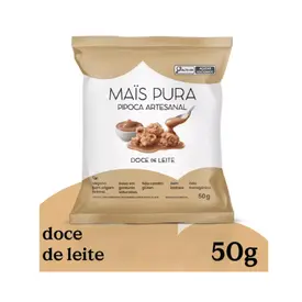 PIPOCA MAIS PURA DOCE DE LEITE 50G