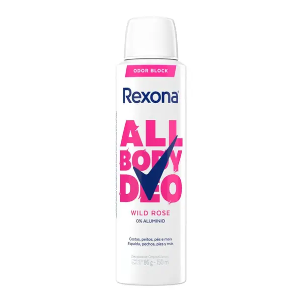 DESODORANTE CORPORAL REXONA WILD ROSE 150ML
