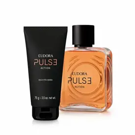 KIT EUDORA MEN PULSE COL 100ML+POS BARBA 75G