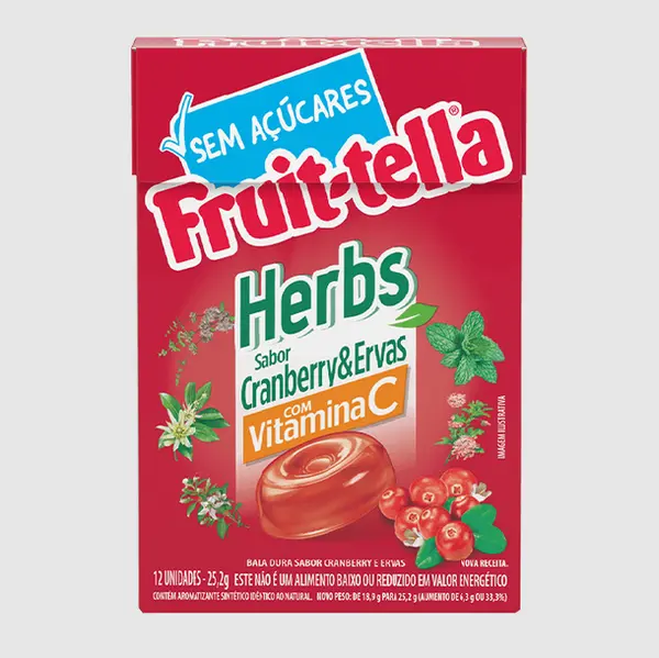 BALA FRUIT-TELLA HERBS VIT C CRANBERRY/ERVAS C/12