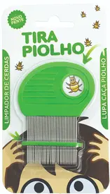 PENTE FINO TIRA PIOLHO VERDE