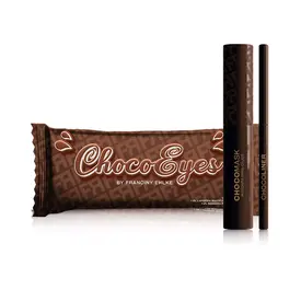KIT CHOCOEYES BY FRAN LÁPIS OLHOS E BOCA + MÁSCARA PARA CÍLIOS