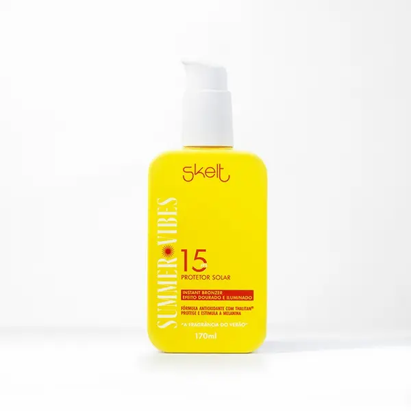 PROTETOR SOLAR SKELT SUMMER VIBES FPS15 170ML